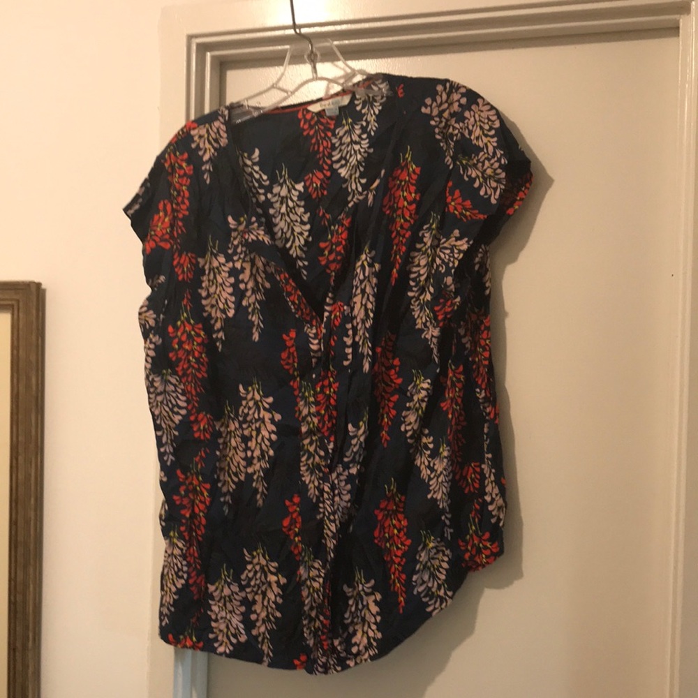 Boden cap sleeve blouse.